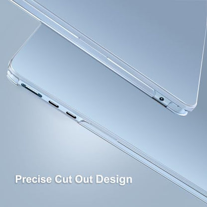 MOSISO Compatible with MacBook Air 13 inch Case M5 2026 M4 M3 M2 2025-2022 | A3449 A3240 A3113 A2681, Scratches-Resistant Protective Hard Shell for MacBook Air 13.6 inch Case, Sky Blue - color: Sky Blue