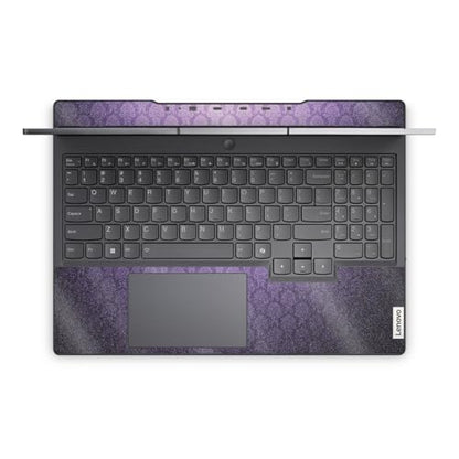 Glossy Glitter Laptop Skin Compatible with Lenovo Legion 5 Gaming Laptop (15IRX9) 2024 - Antique Purple - Premium 3M Vinyl Protective Wrap Decal Cover - Easy to Apply | Crafted in the USA - color: Antique Purple, size: Legion 5 Gaming (15IRX9) 2024 Full C