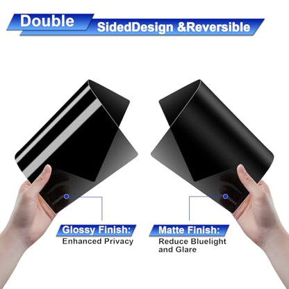 FILMEXT 14 Inch Laptop Privacy Screen, 16:10 Aspect Ratio | Compatible with Lenovo Hp Dell Acer Asus Thinkpad Envy Xps, Removable Laptop Screen Privacy Anti Spy Anti-Blue Light Filter - size: Privacy 14-16:10