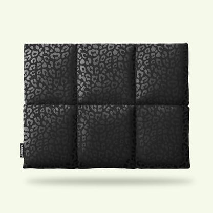 Vandel Puffy Laptop Sleeve 13 inch - 14 inch Waterproof Laptop Sleeve Case | Compatible with 13 inch MacBook Air/Pro 13 / MacBook Pro 14, iPad Pro 12.9, 13.3 in HP Dell, Air Case, Computer Bag Cover - color: r. Grid Black Leopard
