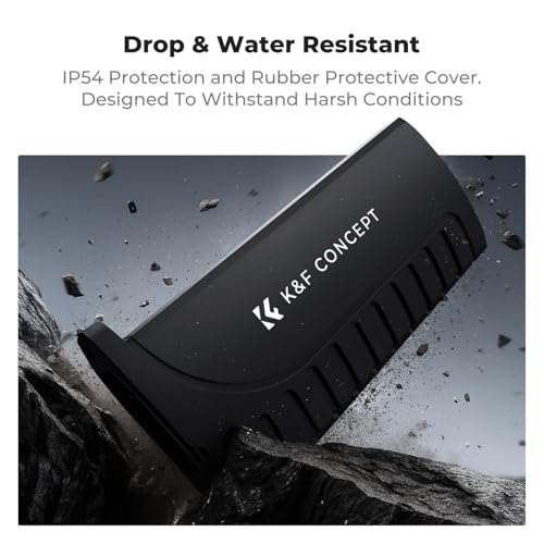 K&F CONCEPT 2-in-1 SD Card Reader Adapter, UHS-II/SD 4.0/Micro SD/USB 3.1 Type-C Dual Slots High-Speed Flash Card Case Compatible with Cameras, Drones, Action Cameras, Phones, Laptops