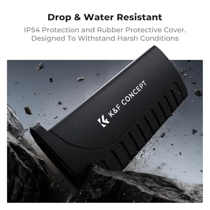 K&F CONCEPT 2-in-1 SD Card Reader Adapter, UHS-II/SD 4.0/Micro SD/USB 3.1 Type-C Dual Slots High-Speed Flash Card Case Compatible with Cameras, Drones, Action Cameras, Phones, Laptops
