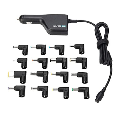 108W Universal Laptop Car Charger 90W with QC3.0 18W DC Adapter Power Supply 16V 18.5V 19V 19.5V 20V for HP Dell IBM Lenovo Acer Asus Compaq Toshiba Samsung Sony Notebooks 12-24V