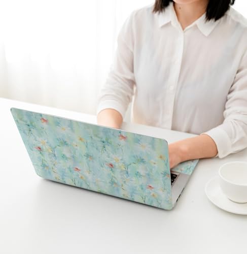 11.6 13 13.3 14 15 15.6 inches Netbook Laptop Skin Sticker Decal Reusable Protector Cover Case for Laptop Notebook chromebook Green W-NEK-52 - color: W-NEK-52