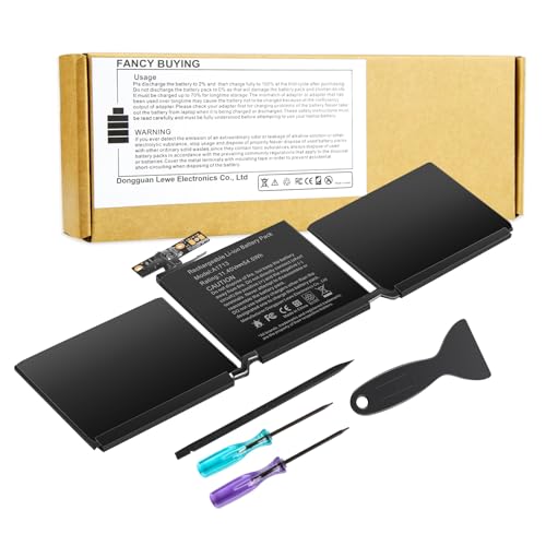 Fancy Buying A1708 Battery Replacement for MacBook Pro 13 inch A1708(Late 2016, Mid 2017) A2159(2019) A2289(2020) A2338(2020,2022) A1713 A2171 EMC 2978 EMC 3164 MPXQ2LL/A MLL42LL/A MLUQ2LL/A - size: 11.34*3.29*0.18inch A1713