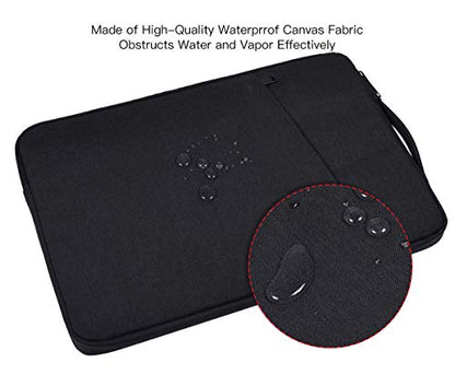 13 Inch Laptop Case Sleeve for 13.5-14.4 Inch Surface Laptop Studio/6/5/4/3, 13.8" Surface 7th, Asus ZenBook/Dell Inspiron Notebook Case, Black - color: Black, size: 13.3-13.6 Inch