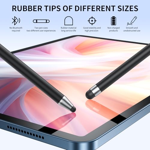 Stylus (10Pcs), Stylus Pen for Touchscreen, High Precision and Sensitivity Stylus Pen for Android Smartphone and Tablets, Compatible with All Capacitive Touch Screen (Pink) - color: Pink