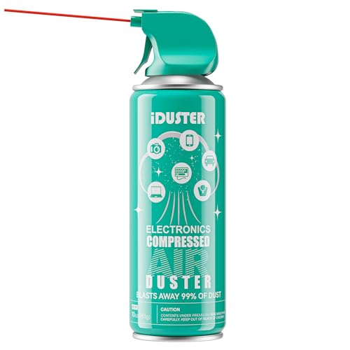 Keyboard Cleaner Air Spray for Computers - 10oz Canned Air for Computers, Dust Spray for Cleaning, 1Pack