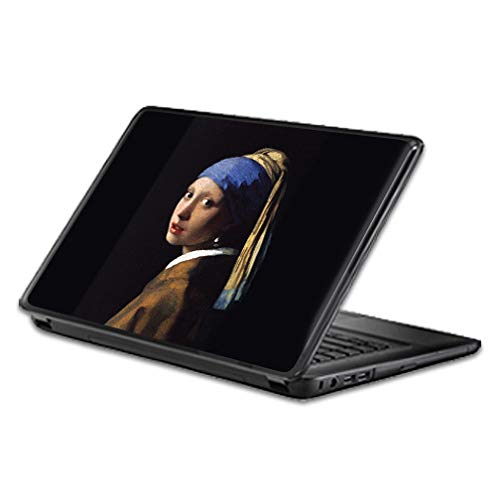 MightySkins Skin Compatible with Universal 15" Screen - Girl with Pearl Earring | Protective, Durable, and Unique Vinyl Decal wrap Cover | Easy to Apply, Remove, and Change Styles | Made in The USA - color: Girl With Pearl Earring