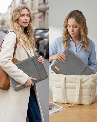 Bagasin 13.3 14 Inch Laptop Sleeve Case for MacBook Pro 14 | Compatible with MacBook Pro 14 M1-M5 2026, Fits HP Dell ASUS Lenovo 13.3-14 inch notebooks - color: Grey, size: 13.3-14