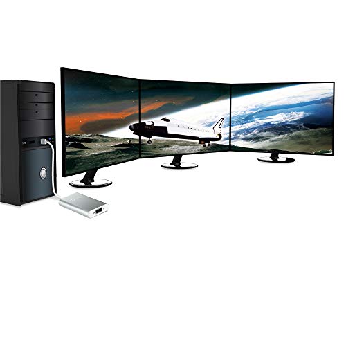 j5create USB 2.0 to VGA Display Adapter | Plug & Play USB connectivity, 3 Viewing Modes, Compatible with Windows and Mac