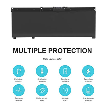 SR03XL L08855-855 Battery Replacement for Hp Pavilion 15-CX 15-cx0xxx 15-cx0058wm 15-cx0056wm Envy X360 15-CN 15-CP 17-BW Series for hp pavilion laptop 15-cx0xxx battery SR04XL 52.5Wh 4550mAh - color: SR03XL
