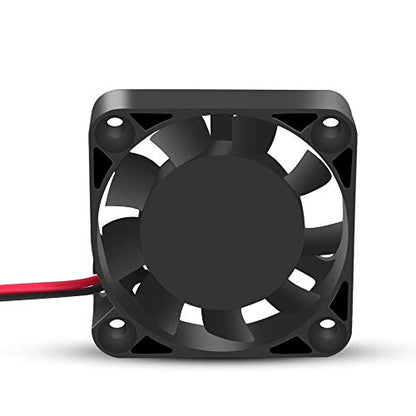 UMLIFE 4PCS 3D Printer Cooling Fan 40mmx40mmx10mm Oil Bearing Blower Fan DC 12V Brushless Cooling Fan with 2 Pin Terminal for Hotend Extruder Heatsinks Makerbot MK7 MK8 CPU Chip (12V 0.08A) - color: 12V(4010)