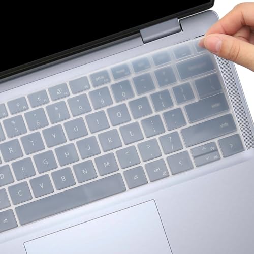 Keyboard Cover for Dell 14 Plus DB04250 DB04255 DB14250 DB14255,Dell Inspiron 14 5440 7441 7440 7445 14" & Inspiron 16 7640 16" Laptop US Layout (Not Fit:Dell 14S & 14 DA14250 Premium) -Clear - color: Clear