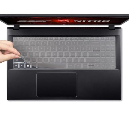 Keyboard Cover for Acer Nitro 5 v15, Acer Nitro v/Nitro 5 Anv15-51 Gaming Laptop 15.6 inch Gaming Laptop Keyboard Skin-TPU