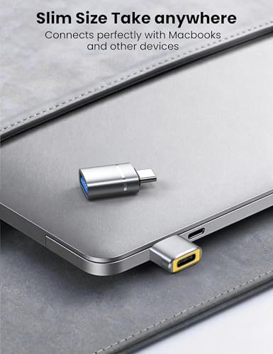 USB to USB C Adapter & USBA to USBC Adapter Combo 10-Pack Set | Compatible with MacBook Pro/Air,iPhone 17 16 Pro Max/15 Plus/14 13 12 Samsung Galaxy S26/S25/S24/S23/S22