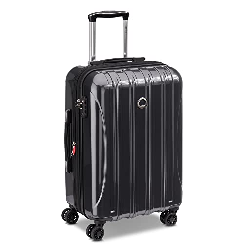 DELSEY PARIS Helium Aero Hardside Expandable Luggage with Spinner Wheels, Titanium, 2-Piece Set (21/28) - color: Titanium, size: 2-Piece Set (21/28)