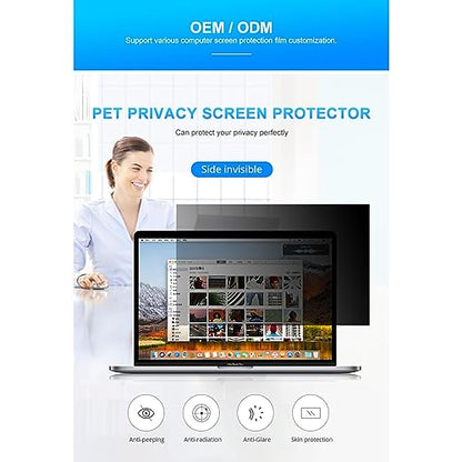 Magnetic Privacy Screen, 11.6-27 Inch Removable Laptop Privacy Filter, Anti-Glare (18.5inch/41x23CM) - size: 18.5inch/41x23CM