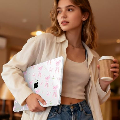 May Chen Compatible with MacBook Air 13 inch Case 2022 2021, 2020-2018 Release Model: M1 A2337 A2179 A1932, Plastic Hard Shell Case Cover for Mabook Air 13 inch with Retina Dispaly, Ballet Shoes - color: Ballet shoes
