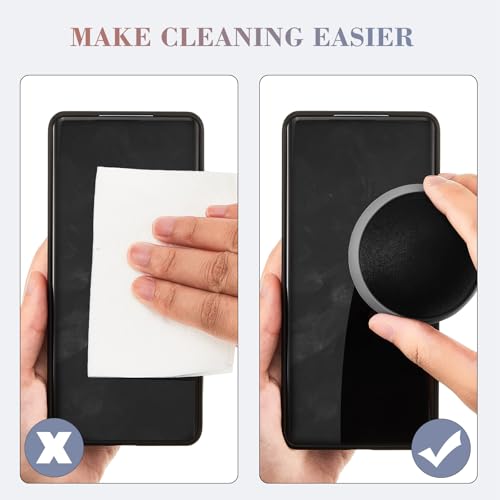 Suclain 4 Pack Screen Cleaner Balls Car Phone Screen Cleaning Cleaner Ball Microfiber Touch Cleaning Ball for Easter Computer Laptop Phone Monitor(Black, Blue, Dark Grey,Light Grey) - color: Black, Blue, Dark Grey,Light Grey