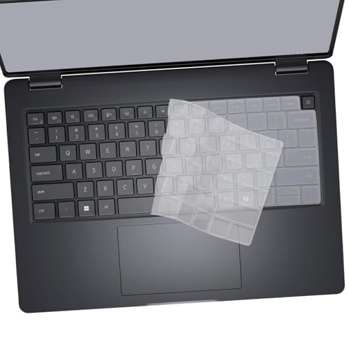 Keyboard Cover for 2026 2025 Dell Pro 14 PC14250/14255,Pro 14 Plus PB14250/14255,Pro 14 Max MC14250/14255 14'' (NOT FIT Dell Pro Max 14 Premium & Education/Rugged/Essential 14)-Clear - color: Clear