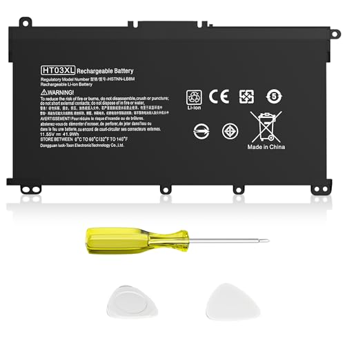 Battery Replacement for HP HT03XL L11119-855 Pavilion 15 15-DA 15-DB 15-CS 15-DW 15-DY 17-by 17-CA 14-CE 14-CF 14-DF Series 15-CW1XXX 15-DB0004DX 15-DA0014DX HSTNN-UB7J HSTNN-DB8R HT03041XL