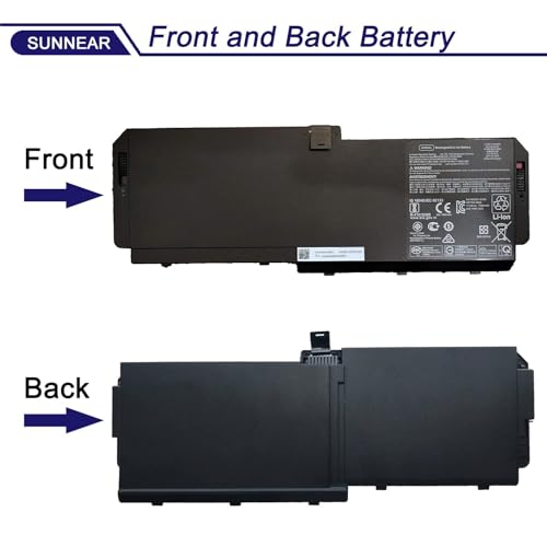 AM06XL Laptop Battery Compatible with HP Z Book 17 G5 G6 Series Laptop AMO6XL HSTNN-IB8G L07350-1C1 L07044-855 AM06095XL HSN-Q12C 11.55V 95.9Wh 8310mAh 6-Cell