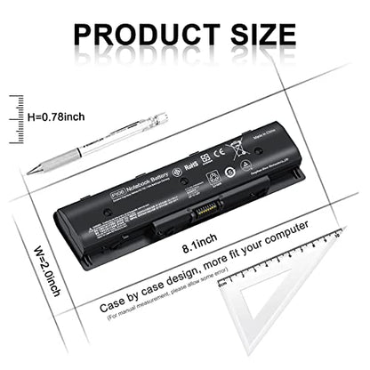 TSKYBEAR P106 PI06 PI09 P109 710416-001 710417-001 Notebook Battery Compatible with HP Envy,Envy TouchSmart,Pavilion,Pavilion TouchSmart 14 15 17 Series Laptop Battery Hstnn-Lb4N Hstnn-Lb40 Hstnn-Yb4N - size: PI06