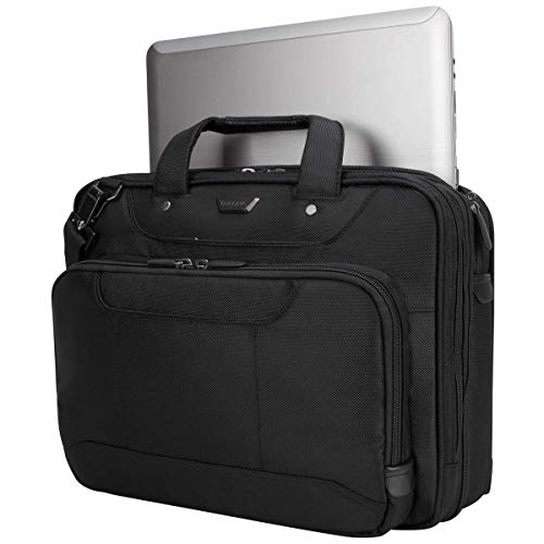 Targus Corporate Traveler Checkpoint-Friendly Traveler Laptop Case for 14-Inch Laptop, Black (CUCT02UA14S) - size: 14 inch, style: Bag