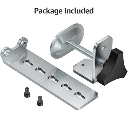 Freelift Desk C-Clamp Extension for Max 6 inch Thick Desktops, Monitor Mount C-Clamp Base, Fits MU8011B/MU8012B/MU8013B/MU8014B/MU8011W/MU8012W/MU8013W/MU8014W, Black