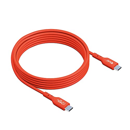 Club 3D CAC-1573 USB2 Type C to Type C Certified Bi-Directional Cable with 240W Charging, 480Mb Data Transmission EPR 2m - 6.56ft - size: 2m - 6.56ft