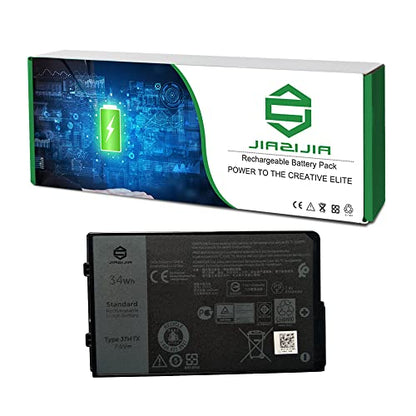 J7HTX 451-BCDH Laptop Battery Replacement for Dell Latitude 7202 7212 7220 Rugged Extreme Tablet T03H T03H002 T03H T03H003 Series 02JT7D 2JT7D J82G5 7XNTR FH8RW 0FH8RW DRPTJ 7.6V 34Wh 4342mAh - size: 9.8*3.5*1.5inch J7HTX