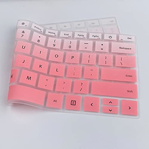 Microsoft Surface Keyboard Cover - Laptop 6/5/4 13.5"/"15", Studio 2 (2023)/Studio 14.4" - Protective Skin - Ombre Pink - color: GradualPink