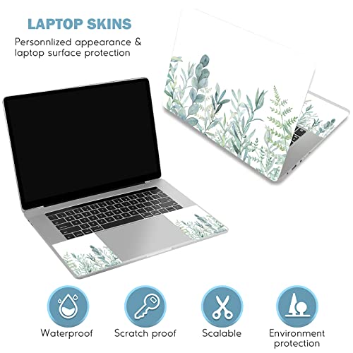 DINKY Laptop Skin Sticker Decal, 12" 13" 13.3" 14" 15" 15.4" 15.6 inch Laptop Universal Reusable Vinyl Skin Stickers Cover Art Decal Notebook PC Personalized Protector-Plants - color: Plants