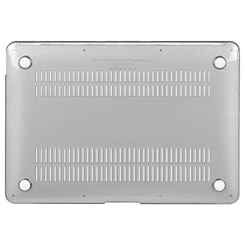 MOSISO Compatible with MacBook 12 inch Case A1534,2017-2015, Crystal Clear | Protective Scratch-Resistant Plastic Hard Shell Case & Keyboard Cover Skin - color: Crystal Clear