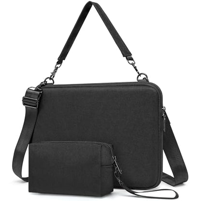 HYZUO 17-17.3 Inch Hard Shell Case Laptop Sleeve Bag Handbag, Black | for HP Envy/OMEN 17, LenovoThinkPad P16, ASUS ZenBook Pro/VivoBook Pro 17, Dell Alienware M17, LG gram 17, Razer Blade 17 - color: Black, size: 17-17.3 Inch