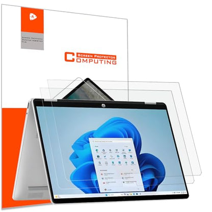 YINOVEEN 2 Pack Anti Glare Screen Protector for HP OmniBook 5 Flip 2-in-1 14" (14-fp0000) Laptop, 5H, Anti-Scratch - color: Anti Glare