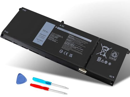 54Wh V6W33 Laptop Battery Replacement for Dell Inspiron 5310 5320 5330 5410 5418 5510 5515 5518 5625 5630 5635 3510 3511 3515 Latitude 3320 3330 3420 3520 Vostro 3515 3525 5620 5625 TN70C - size: V6W33