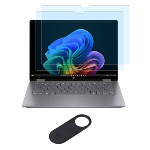 2-Pack Anti-Blue Light Anti-Glare Screen Protector for 2026 2025 HP OmniBook X Flip x360 14" 2-in-1 Touchscreen Laptop Screen Protector (14-fk/fm0000) 14t-kb000,Reduces Eye Strain, Anti Fingerprint