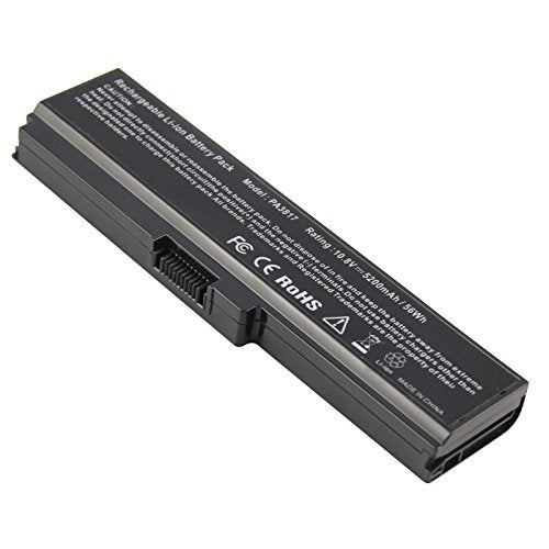 Laptop Battery fit PA3817U-1BRS PA3818U-1BRS PA3819U-1BRS for Toshiba Satellite C655 C675 C675D L645 L645D L655 L655D L675 L675D L745 L755 L755D P745 P755 P775 M645 A660 A655 PA3817U Series Battery - size: PA3817 8.86*3.15*1.38in