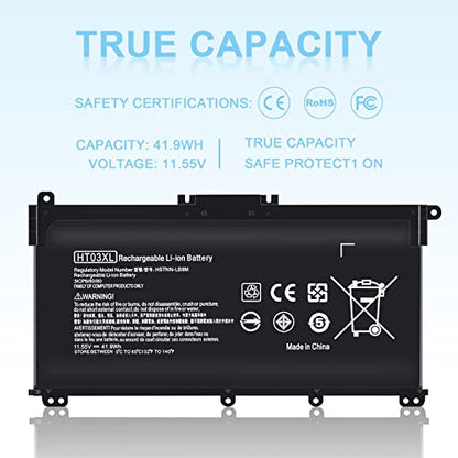TSKYBEAR HTO3XL Laptop L11119-855 HT03XL Battery Compatible with HP Pavilion 14 15 17 15-CS 15-DA 15-DB Series 15-DA0012DX 14-CE0068ST 15-CS3073CL 15-CS3153CL 15-CS2064ST 15-DA0014DX HT03041XL