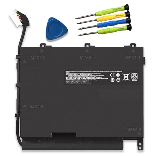 PF06XL Gaming Laptop Battery Replacement for HP Omen 17-W 17-W100NC 17-W100NF 17-W200NA 17-W200NE Series Laptop HSTNN-DB7M 852801-2C1 853294-855 853294-850 11.55V 95.8Wh 8300mAh 6-Cells