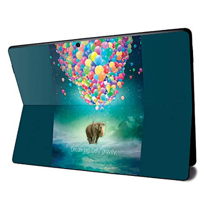 MightySkins Skin for Microsoft Surface Pro X - Elephant Balloons | Protective, Durable, and Unique Vinyl Decal Wrap Cover | Easy to Apply, Remove, and Change Styles | Made In The USA - color: Elephant Balloons