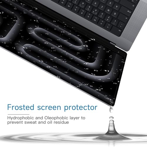 2 Pack Compatible with MacBook Pro 14 Inch Screen Protector (M5, M4, M3, M2, M1, Pro/Max), Anti Glare Scratch Matte Screen Protector for MBP 14.2''(2021-2025) - size: MacBook Pro 14 Inch (2021-2024, M4/M3/M2/M1)