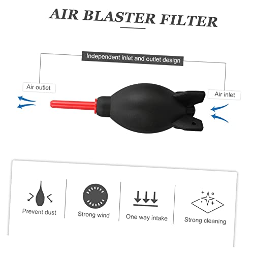 Lurrose 2Pcs Camera Air Blower Portable Lens Air Blower for DSLR Camera Lens Keyboard Computer Laptop and Phone Dust Removal Ergonomic Handheld Duster for Cleaning