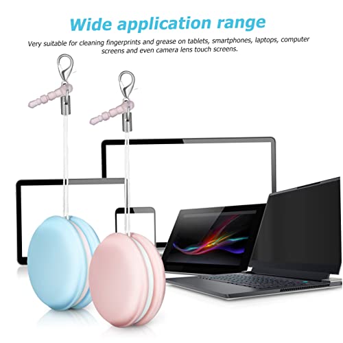 18pcs Macaron Shape Screen Fingerprint Eraser for Screens Cleaning Kit
