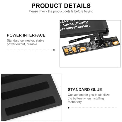 A1708 A1713 Battery for A2171 A2159 A2289 A2338, Compatible with MacBook Pro 13 Inch (Late 2016, Mid 2017, Mid 2019, 2020), EMC 2978 3301 3456 3578 3164 020-00946 MacBookPro13,1 14,1 - 11.4V 54.5Wh - size: 11.34*3.29*0.18inch A1713