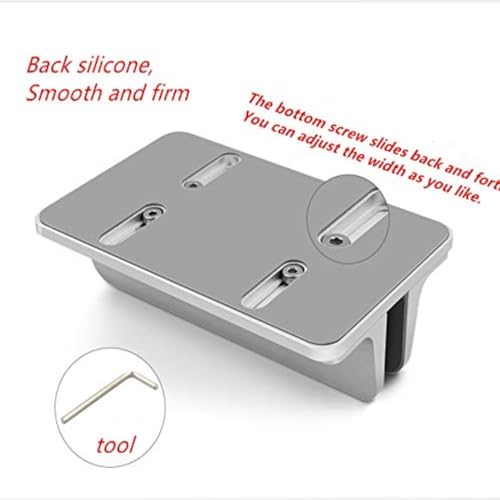 Vertical Adjustable Laptop Stand, Adjustable Laptop Stand Desktop Stand, Adjustable Base Size Compatible for Lenovo/Dell/ASUS Gaming Laptop (up to 17.3 inches) - color: Silver2