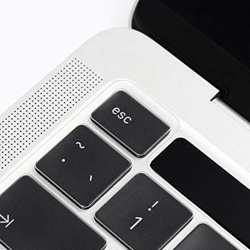 ProElife Keyboard Cover Skin for 2022 MacBook Pro 13.3 inch with Apple M2 Chip & 2021 2020 MacBook Pro 13 inch with Apple M1 (Model: A2338) Accessory Ultra Thin Transparent TPU Keyboard Cover (Clear) | Ultra Thin (0.13 mm), Durable Protective Skin, Dust-p