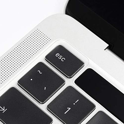 ProElife Keyboard Cover Skin for 2022 MacBook Pro 13.3 inch with Apple M2 Chip & 2021 2020 MacBook Pro 13 inch with Apple M1 (Model: A2338) Accessory Ultra Thin Transparent TPU Keyboard Cover (Clear) | Ultra Thin (0.13 mm), Durable Protective Skin, Dust-p